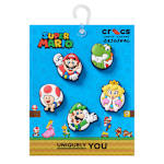 UNISEX SUPER MARIO 5 PACK JIBBITZ - ASSORTED