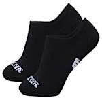 WOMENS S/M GO TO NO SHOW SOCKS 3 PAIRS - BLACK