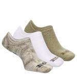 MENS L/XL GO TO NO SHOW SOCKS 3 PAIRS - ASSORTED