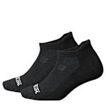BOYS SMALL TAB NO SHOW SOCKS 3 PAIRS - BLACK