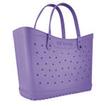 UNISEX UNISEX LARGE EVA CLASSIC TOTE - PURPLE