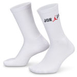 MENS MEDIUM CREW SOCKS 3 PAIRS - WHITE