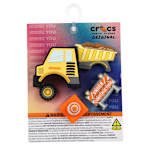 UNISEX BUILD YOUR OWN CONSTRUCTION TRUCK 5 PACK JIBBITZ - ASSORTED