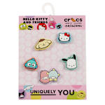 UNISEX HELLO KITTY FRIENDS 5 PACK JIBBITZ - ASSORTED