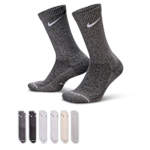 MENS LARGE CREW SOCKS 6 PAIRS - ASSORTED