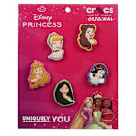UNISEX MODERN DISNEY PRINCESS 5 PACK JIBBITZ - ASSORTED