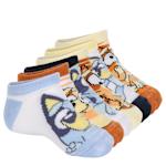 BOYS NO SHOW SOCKS 6 PAIRS - ASSORTED
