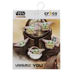 UNISEX STAR WARS GROGU 5 PACK JIBBITZ - ASSORTED