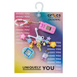 UNISEX GIRLY JUNK DRAWER 5 PACK JIBBITZ - ASSORTED