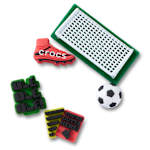 UNISEX SOCCER GAME 5 PACK JIBBITZ - ASSORTED