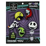 UNISEX NIGHTMARE BEFORE CHRISTMAS 5 PACK JIBBITZ - ASSORTED