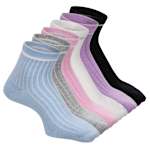 WOMENS QUARTER SOCKS 6 PAIRS