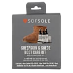 UNISEX SHEEPSKIN AND SUEDE BOOT CARE KIT - ASSORTED