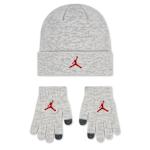 BOYS BEANIE SET - GREY