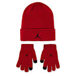 BOYS BEANIE SET - RED