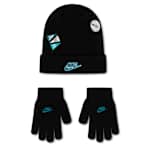 BOYS BEANIE SET - BLACK