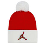 BOYS JR SANTA BEANIE - RED