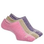 WOMENS S/M NO SHOW SOCKS 3 PAIRS - ASSORTED