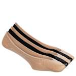 WOMENS MICROFIBER LINER SOCKS 5 PAIRS - ASSORTED