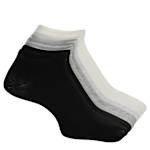 WOMENS LOW CUT SOCKS 8 PAIRS - BLACK