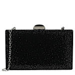 WOMENS EVENING BAG - BLACK