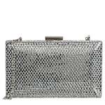 WOMENS EVENING BAG - SILVER