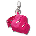 UNISEX CLASSIC BACKPACK BAG CHARM - PINK