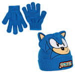BOYS BEANIE SET - BLUE