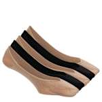 WOMENS LINER SOCKS 5 PAIRS - ASSORTED
