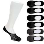 WOMENS MESH SUPER NO SHOW SOCKS 6 PAIRS
