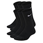 BOYS SMALL CREW SOCKS 6 PAIRS