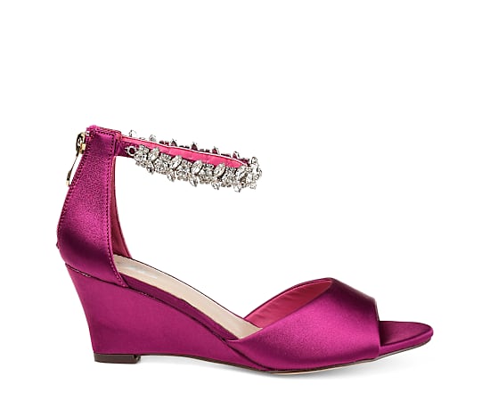 JOURNEE COLLECTION-WOMENS CONNOR WEDGE SANDAL