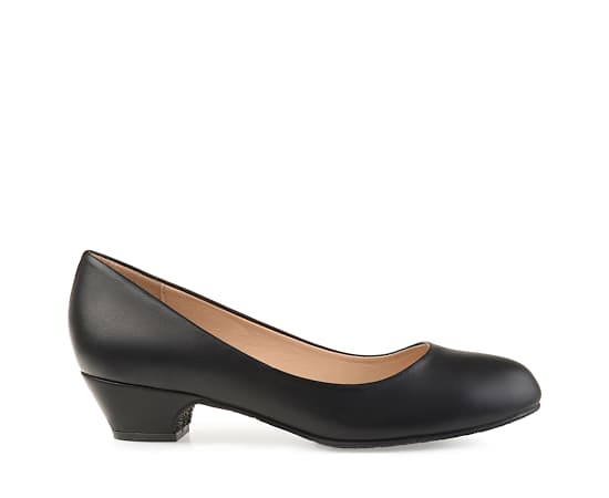 Journee Collection Women's Comfort Saar Pump - Black - Size 10