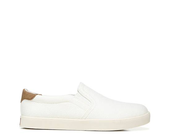 Dr. Scholl's Women's Madison Slip On Sneakers - White Fabric