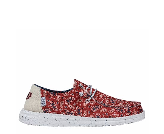 WOMENS WENDY AMERICANA SLIP ON SNEAKER