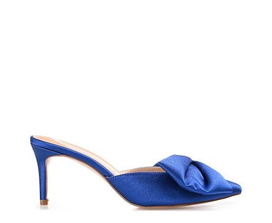 Journee Collection Tiarra Womens Pointed Closed Toe Stiletto Heel Pumps, 10 Medium, Blue
