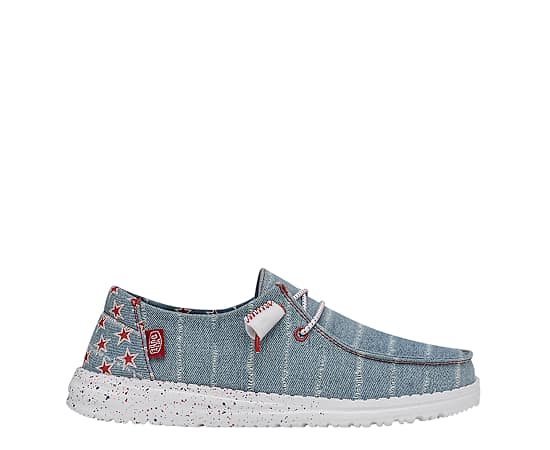 WOMENS WENDY AMERICANA SLIP ON SNEAKER