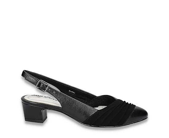 Easy Street Women's Bates Slingback Pumps - Black
