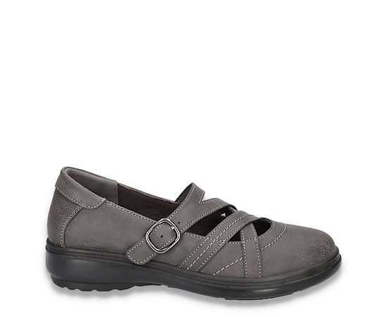 Easy Street Women's Wise Mary Janes Comfort Shoe - Gray