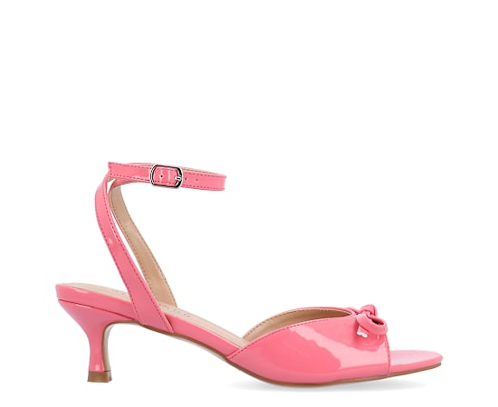 Journee Collection Women's Jennifer Ankle Strap Sandals - Pink