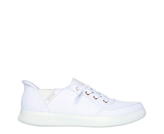 SKECHERS-WOMENS SLIP-INS SKIPPER KEEP IT SWEET SNEAKER