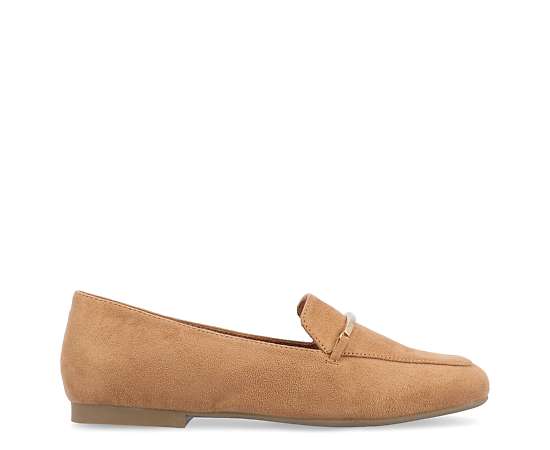 Journee Collection Wrenn Womens Moc Closed Toe Loafers, 9 Wide, Brown