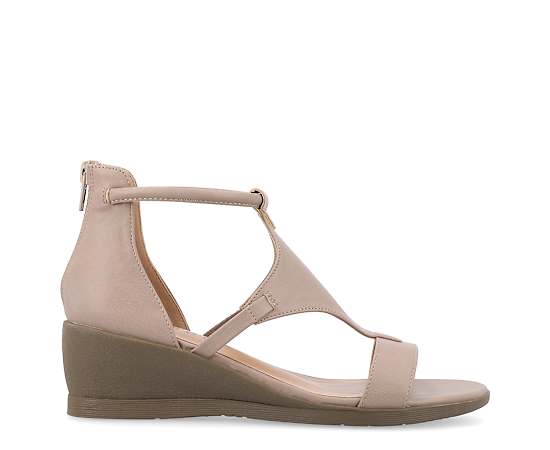 JOURNEE COLLECTION-WOMENS TRAYLE WEDGE SANDAL