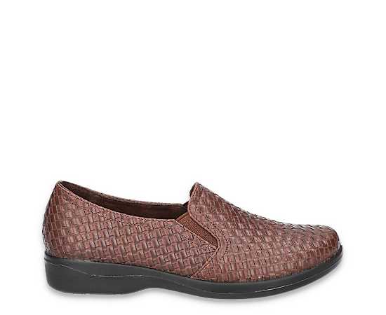 Easy Street Women's Eternity Comfort Flats - Tan Woven
