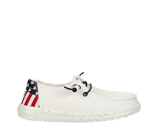 WOMENS WENDY AMERICANA SLIP ON SNEAKER