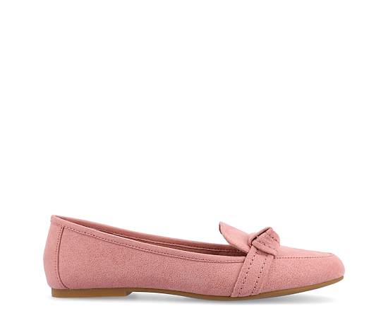 Journee Collection Womens Marci Slip-on Round Toe Loafers, 8 Wide, Pink