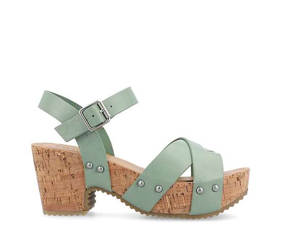 JOURNEE COLLECTION-WOMENS VALENTINA PLATFORM SANDAL