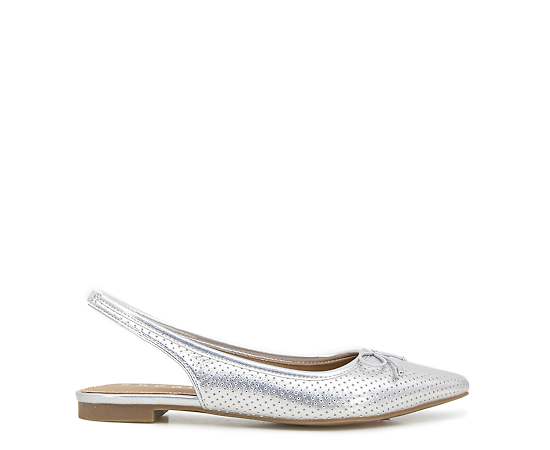 WOMENS PETRIA FLAT CASUAL SLINGBACK POINTED