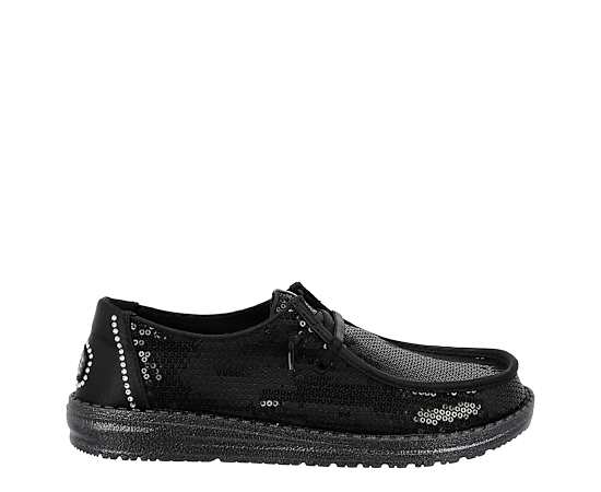 WOMENS WENDY SEQUIN SLIP ON SNEAKER