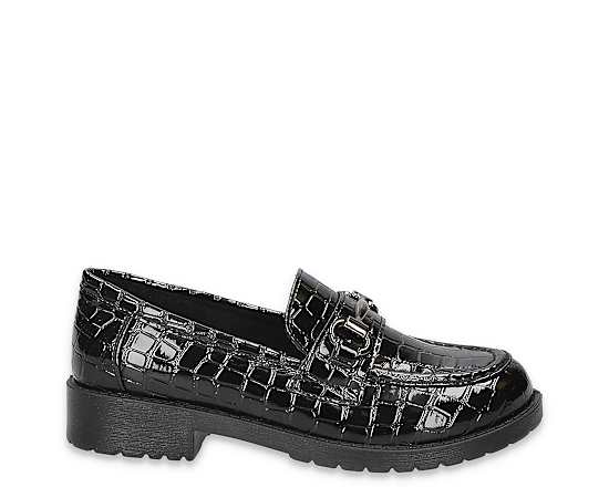 Easy Street Womens Witney Slip-On Shoe, 6 1/2 Narrow, Black